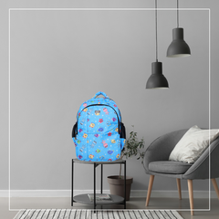 Nirmal bag Blue Zipper Laptop bag