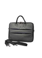 Black Premium Laptop Office Briefcase with Shoulder Strap