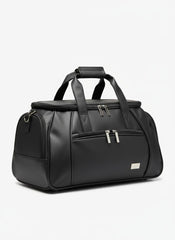 Premium Black Travel & Office Duffle Bag with Adjustable Shoulder Strap