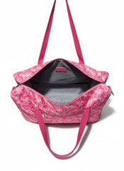 Pink Waterproof Baby Travel Tote Bag