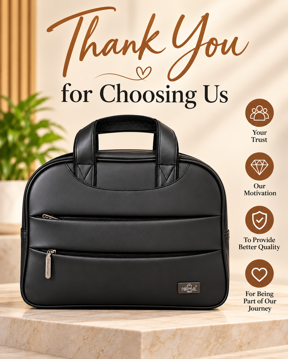 Nirmal Premium Waterproof Travel Bag
