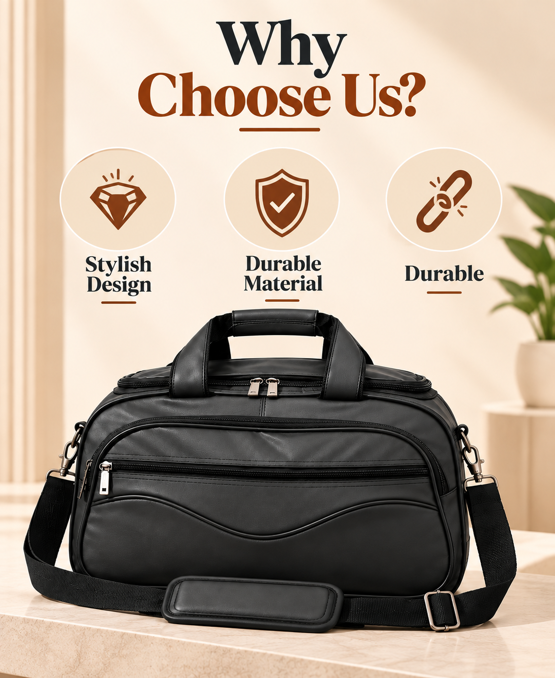 Nirmal Premium Waterproof Travel Bag