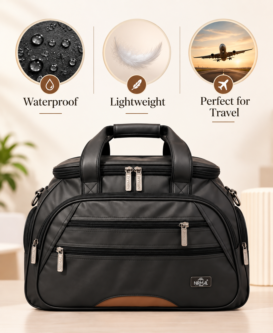 Nirmal Premium Waterproof Travel Bag