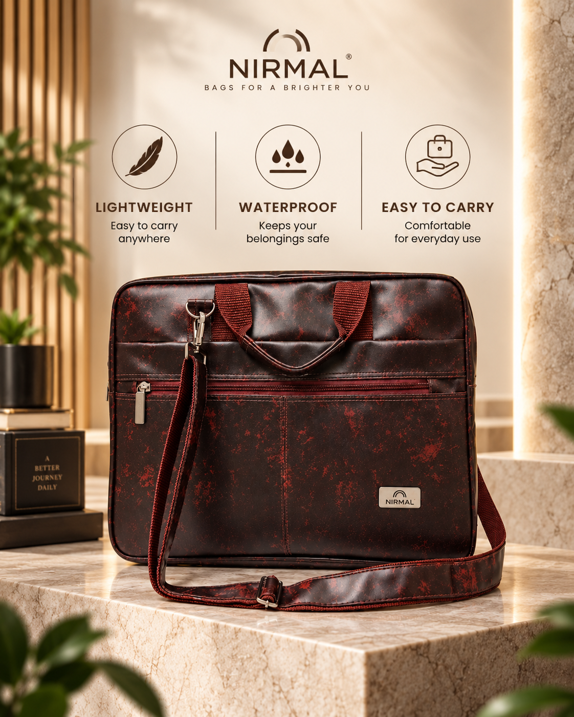 Nirmal Premium Laptop Office Bag
