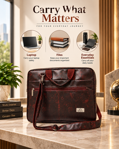 Nirmal Premium Laptop Office Bag