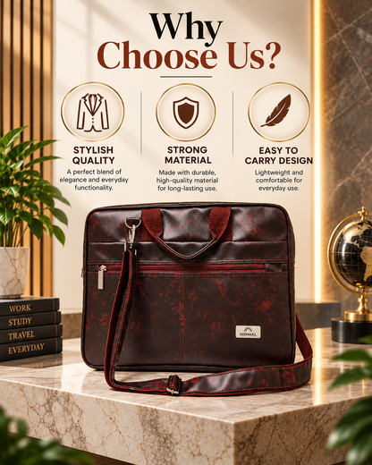 Nirmal Premium Laptop Office Bag