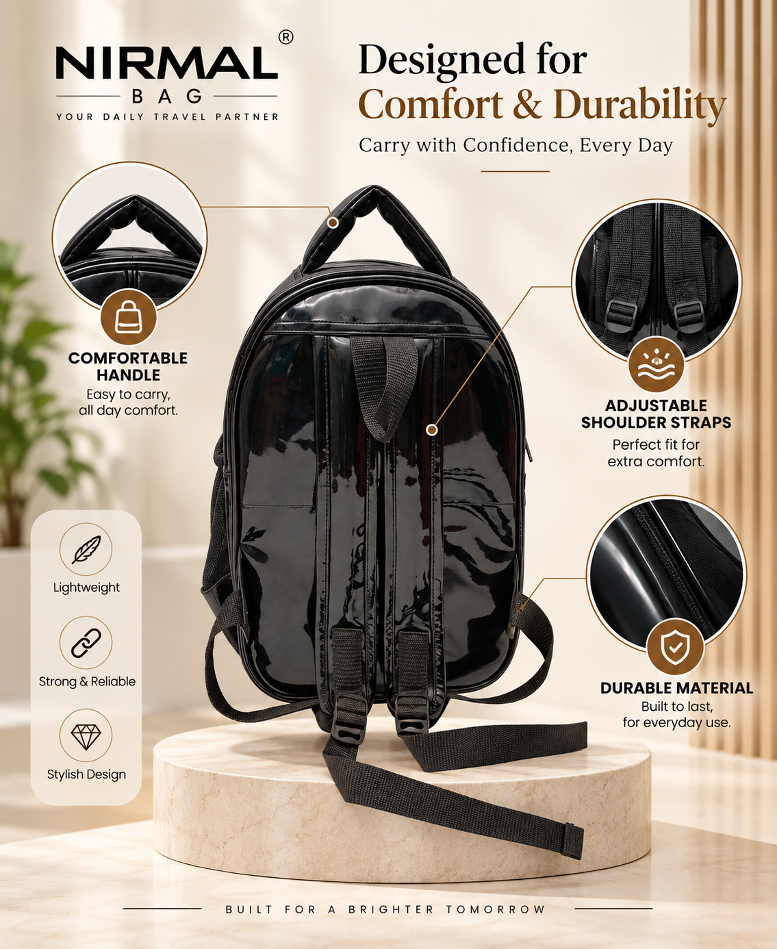Nirmal Premium School & College Bag