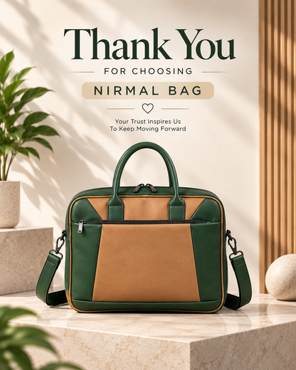 Nirmal Premium Laptop Office Bag