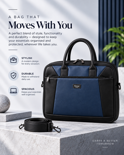 Nirmal Premium Laptop Office Bag
