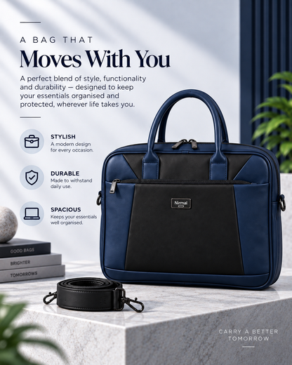 Nirmal Premium Laptop Office Bag