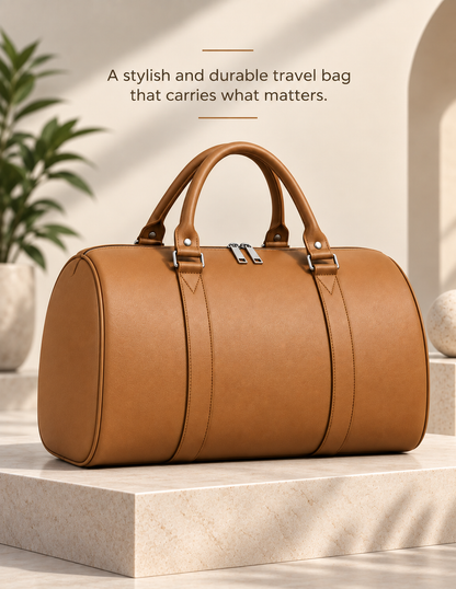 Nirmal Premium Brown Travel Duffel Bag