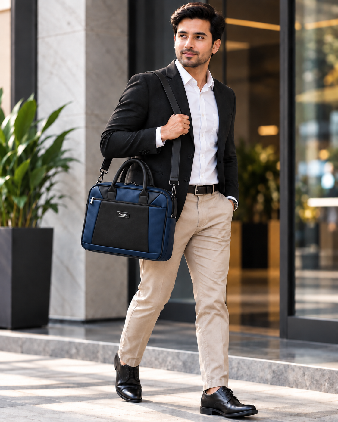 Nirmal Premium Laptop Office Bag