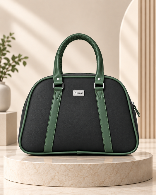 Nirmal Executive Two-Tone Travel Duffel and Business Overnight Bag