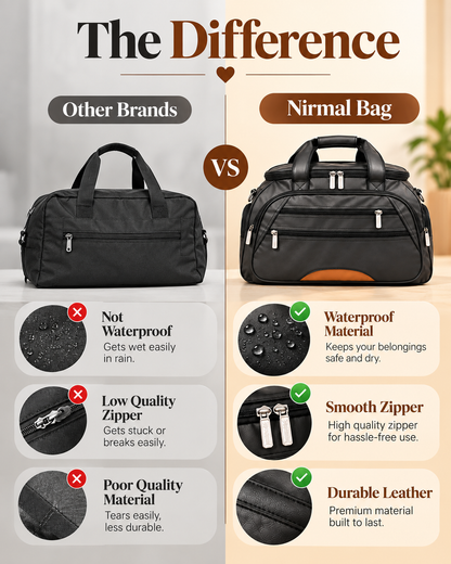 Nirmal Premium Waterproof Travel Bag