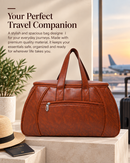 Nirmal Premium Brown Travel Duffel Bag