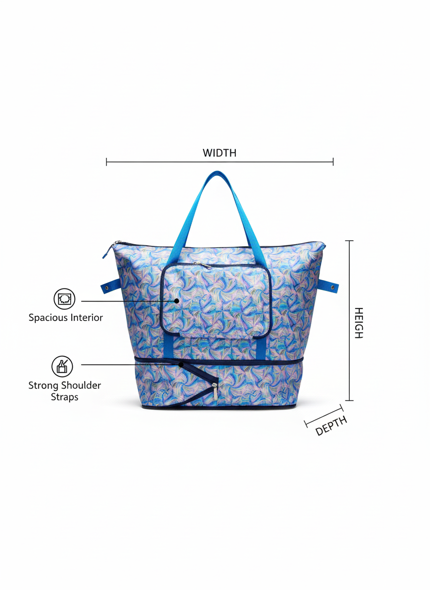 Stylish Waterproof Travel Tote Bag