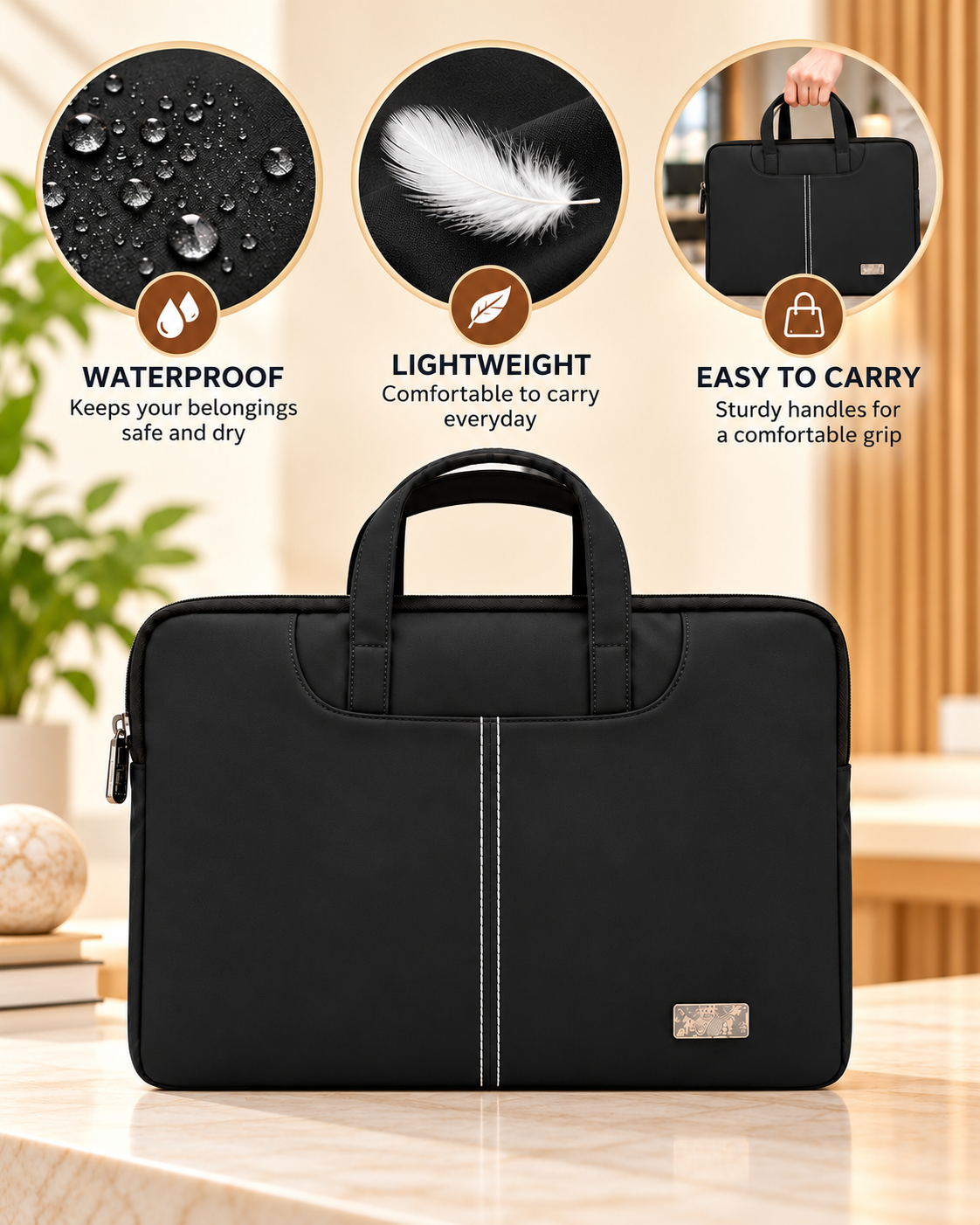Nirmal Premium Laptop Bag for Men & Women