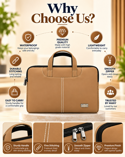 Nirmal Premium Laptop Bag for Men & Women