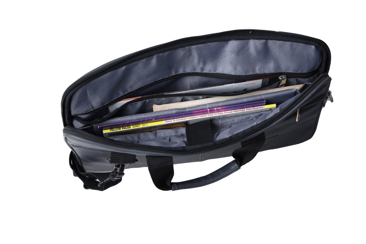 Nirmal Premium Navy Blue Laptop Messenger Bag – Stylish Office & Business Bag