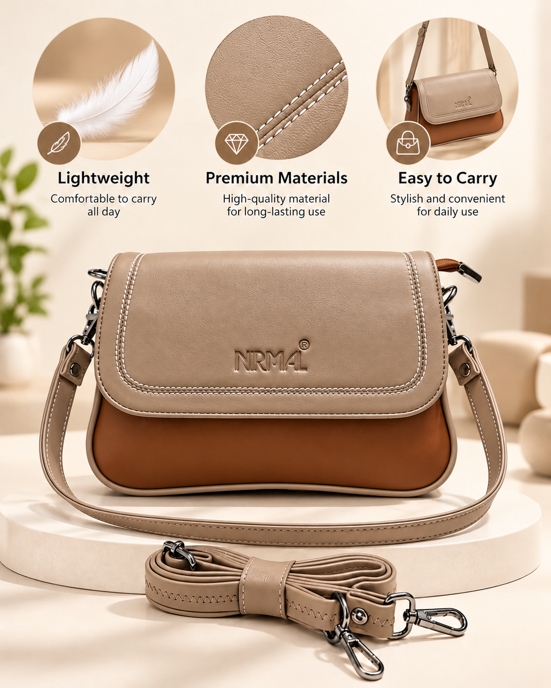 Nirmal Bag Women's Premium Sling Bag