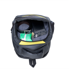 Nirmal Bag Black & Yellow School Bag