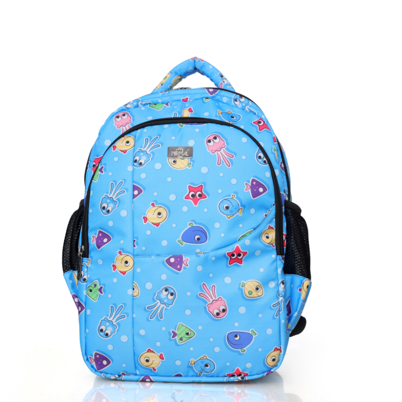 Nirmal bag Blue Zipper Laptop bag