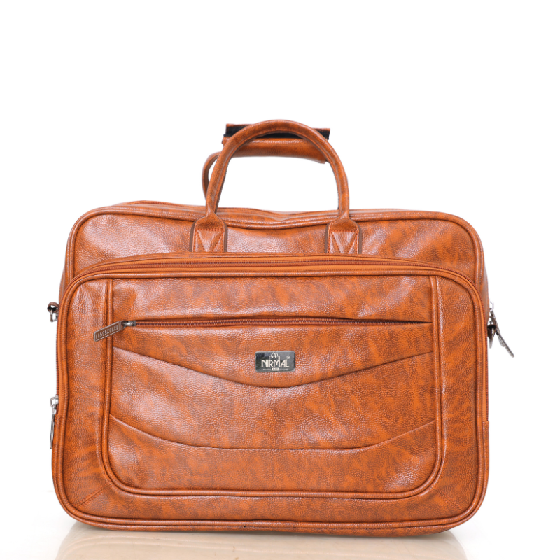 Nirmal Bag Brown Waterproof Laptop Bag