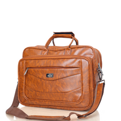 Nirmal Bag Brown Waterproof Laptop Bag