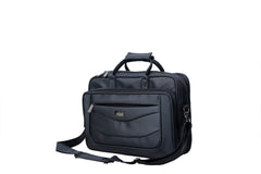 Full waterproof shot of a light black leptop bag