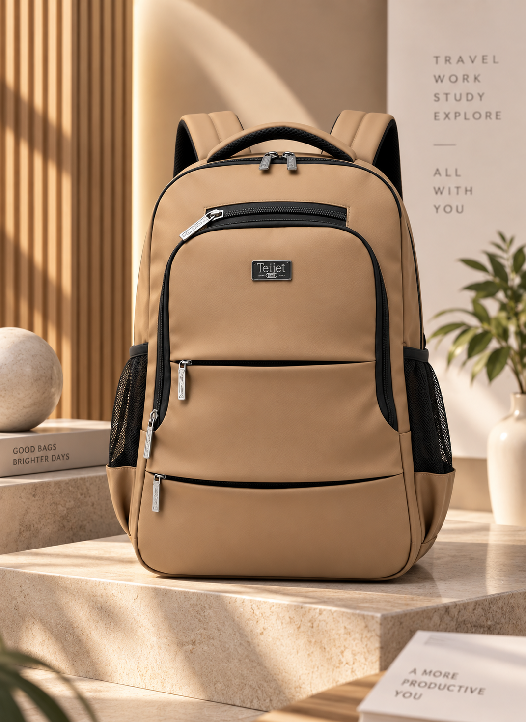 Nirmal Premium Blue Laptop Backpack