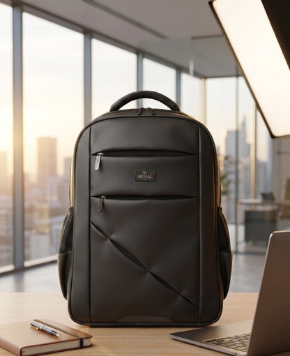 Nirmal Premium Beige Laptop Backpack