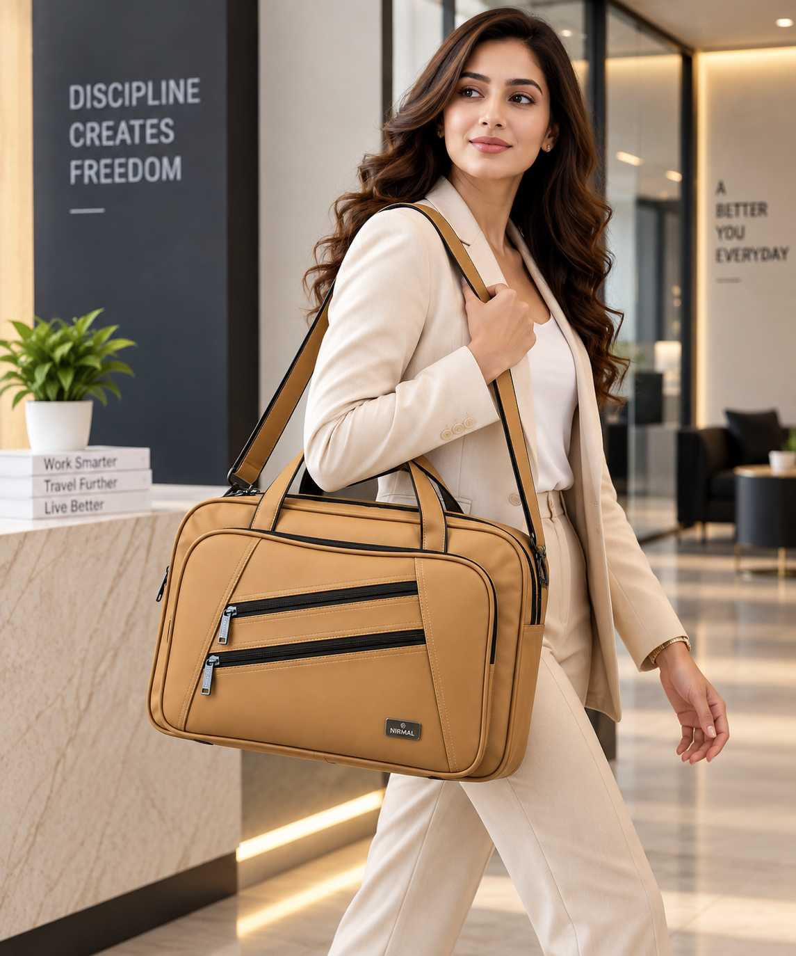 Nirmal Premium Blue Travel & Duffel Bag