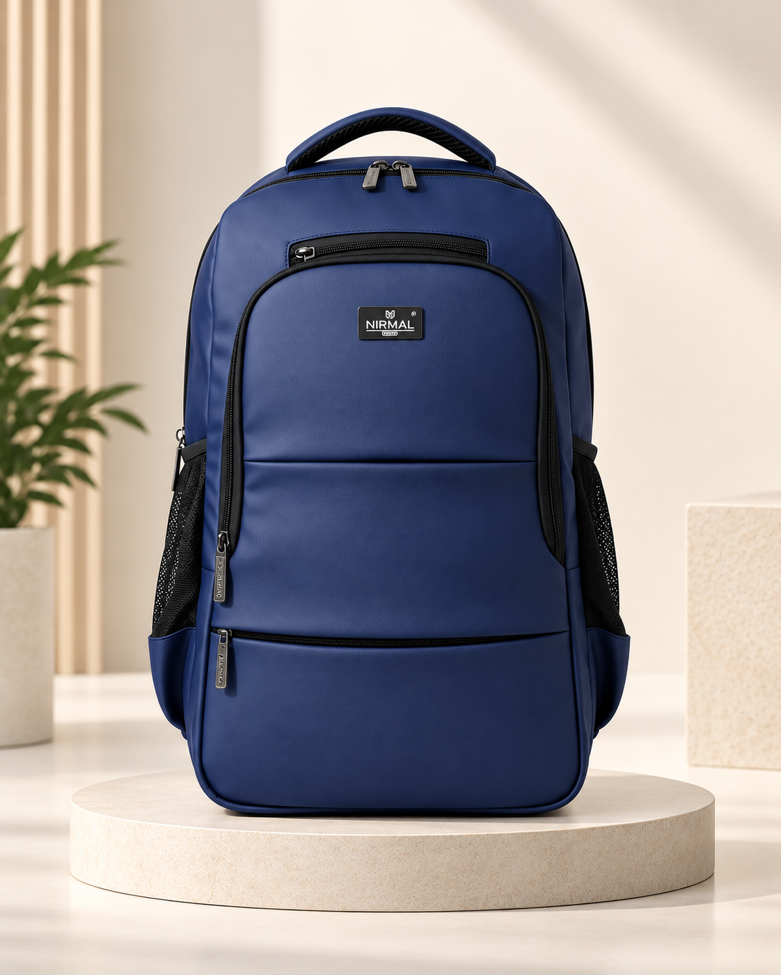 Nirmal Premium Blue Laptop Backpack