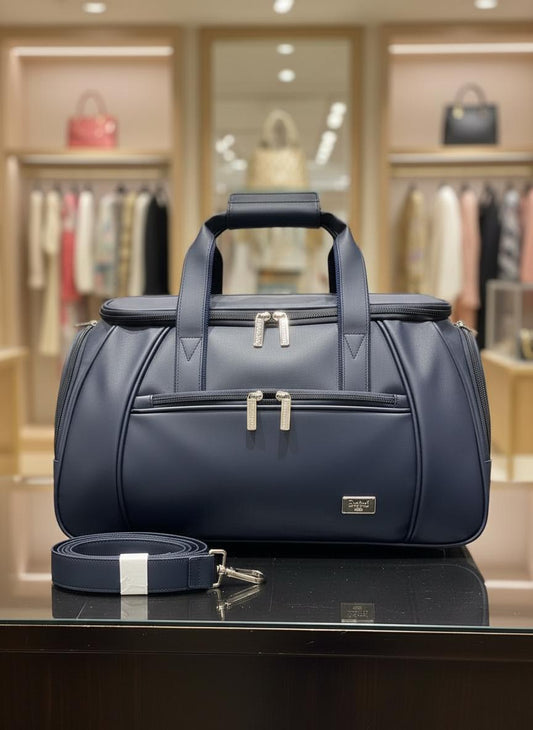 Nirmal Executive Water-Resistant Travel Duffel and Overnight Bag
