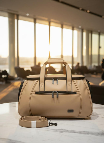 Nirmal Premium Black Travel Duffel Bag