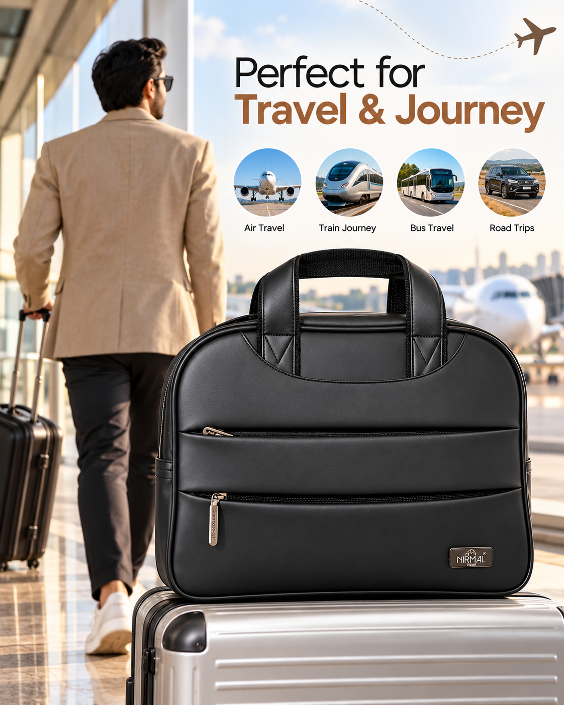 Nirmal Premium Waterproof Travel Bag