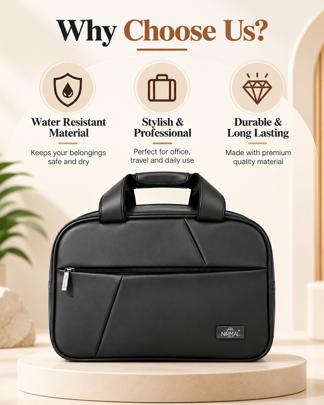 Nirmal Premium Waterproof Mini Travel Bag