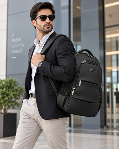Nirmal Premium Blue Laptop Backpack